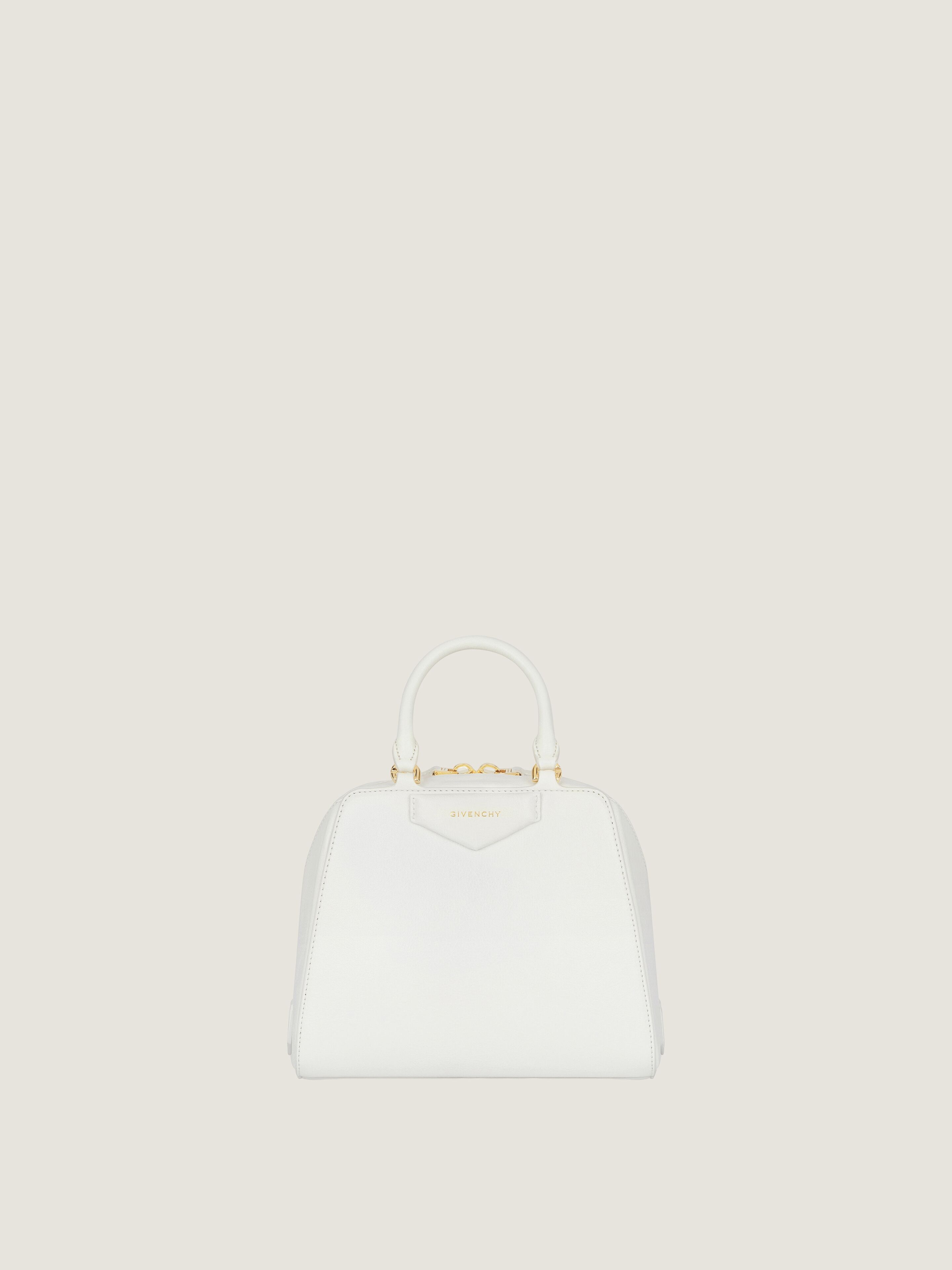Mini Antigona Cube bag in leather